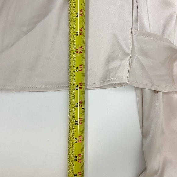 More To Come Scottie One Shoulder Top in Bone Size M - Picture 9 of 9